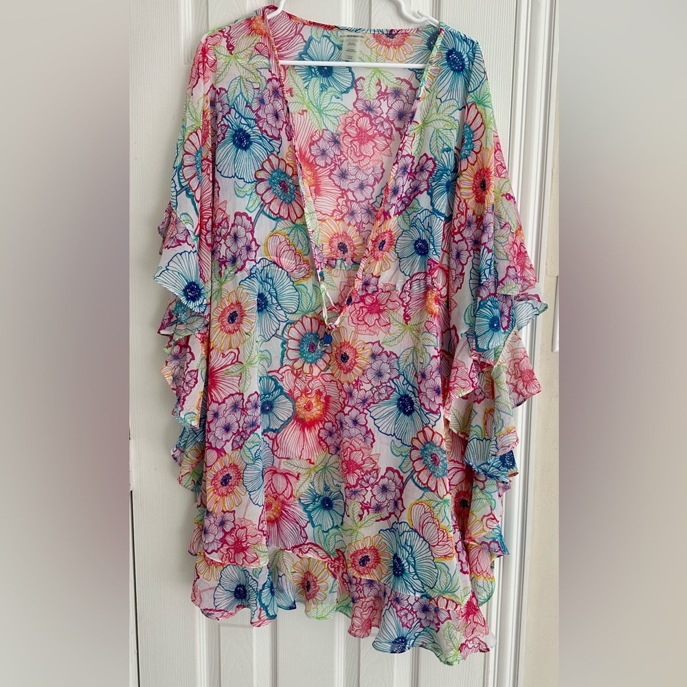 Bleu Rod Beattie Swim Cover-up, size Large